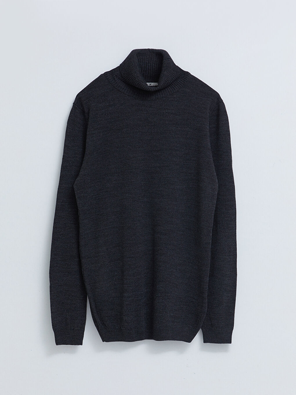 Turtleneck Long Sleeve Men's Knitwear Sweater