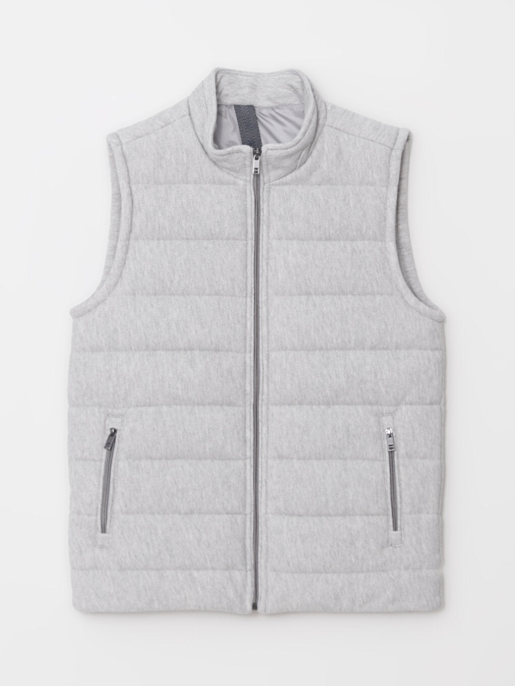 Slim Fit Stand Collar Men's Vest