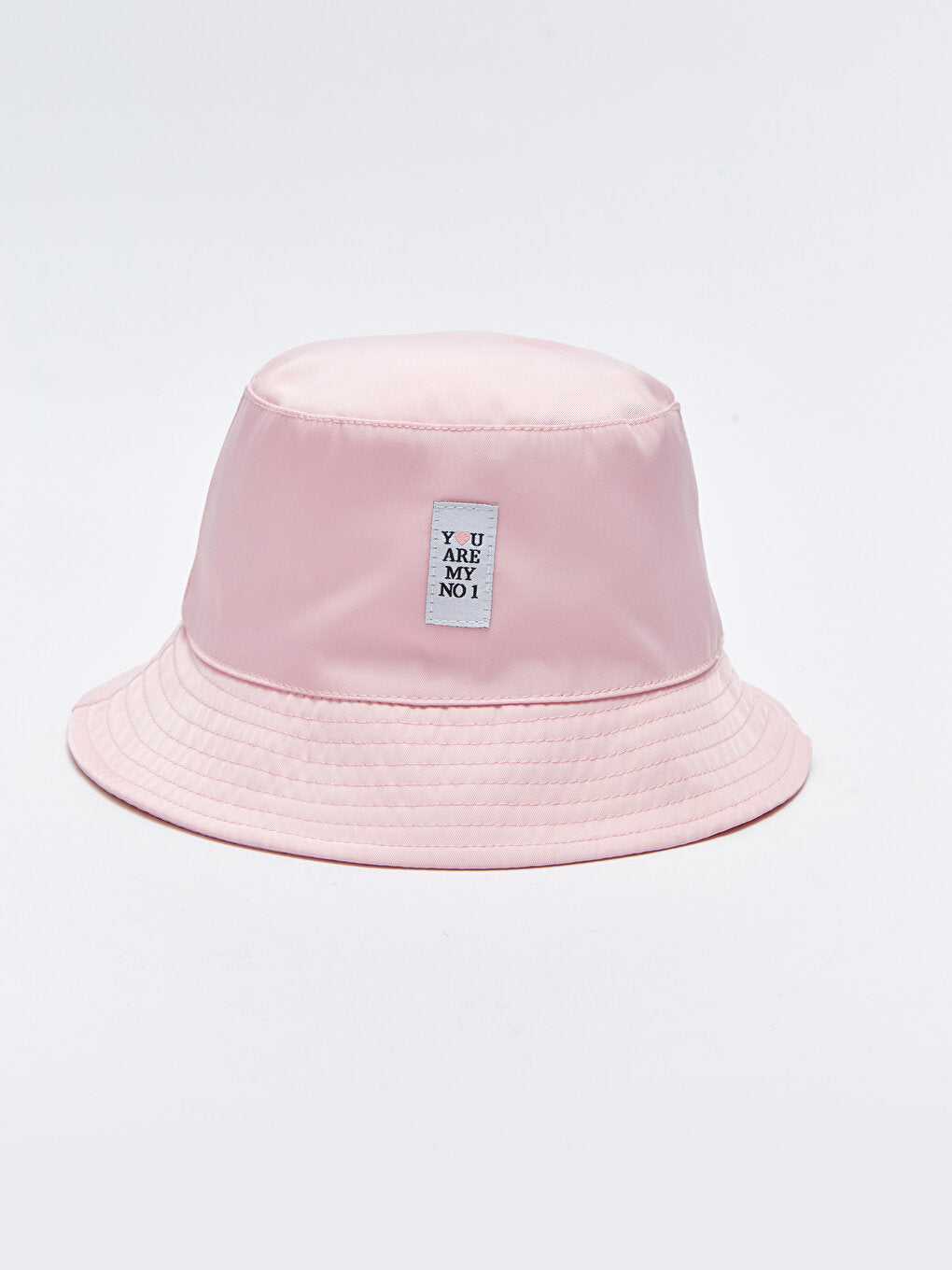 Label Printed Girl's Bucket Hat