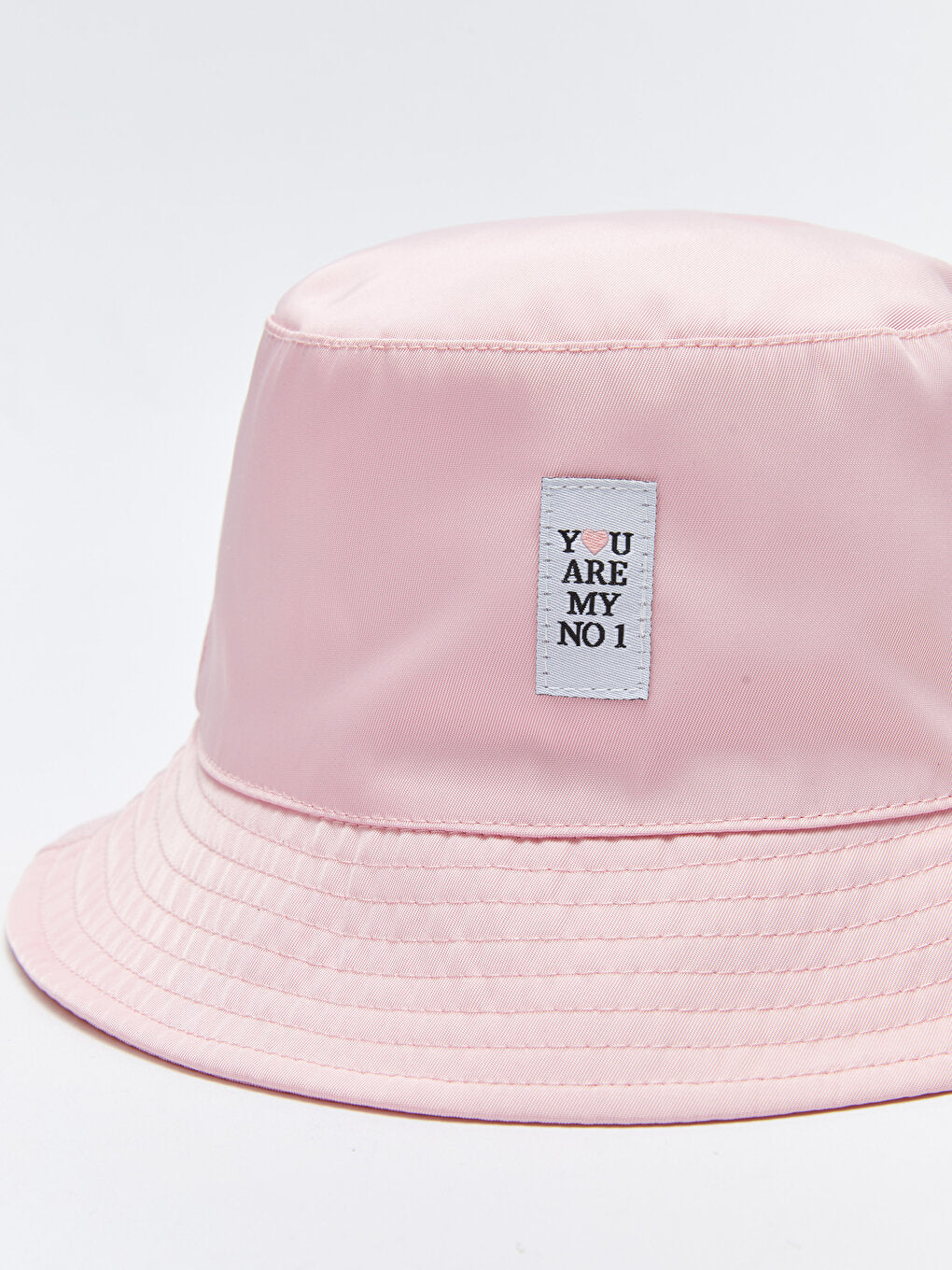 Label Printed Girl's Bucket Hat