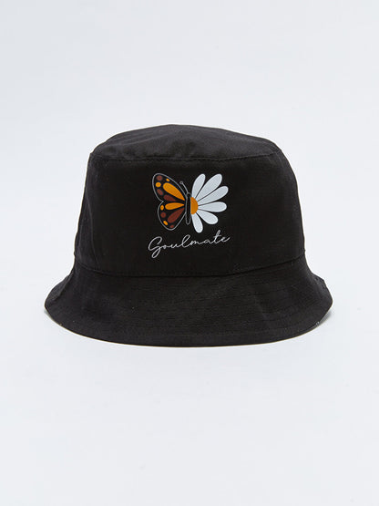 Printed Girl's Bucket Hat