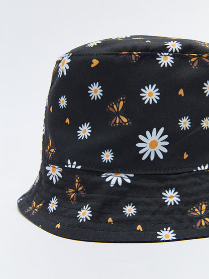 Printed Girl's Bucket Hat