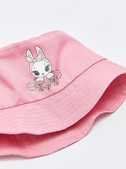 Printed Girl's Bucket Hat