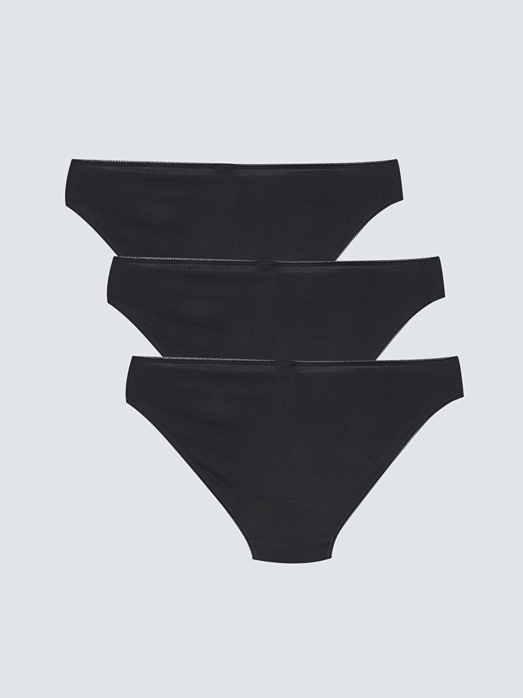 Plain Bikini Panties 3 Pack