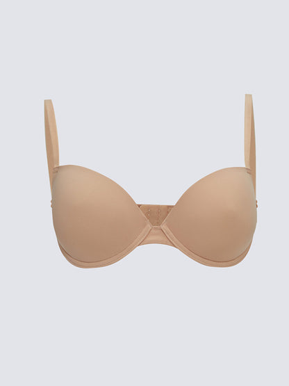 Underwire Unpadded Plain T-Shirt Bra