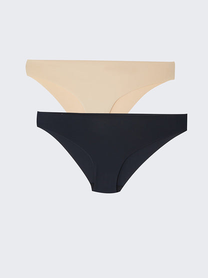 Plain Bikini Panties 2 Pack