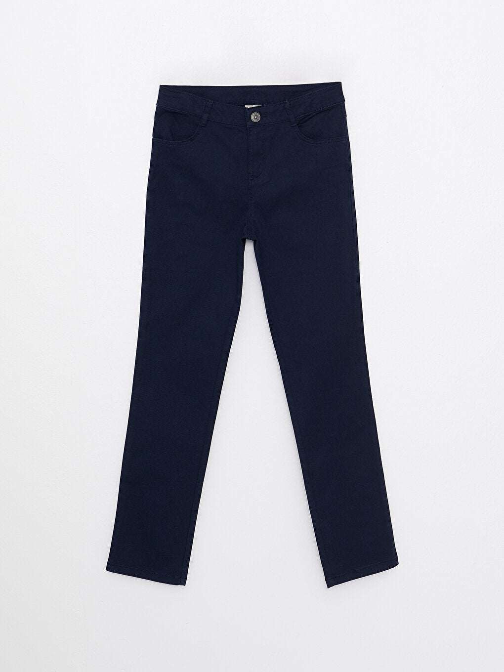 Skinny Fit Basic Gabardine Girl's Trousers