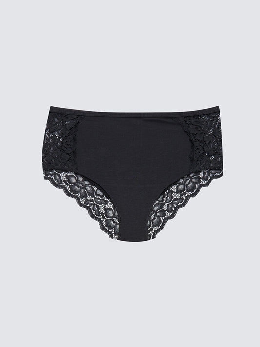 Classic Panties with Lace Detail