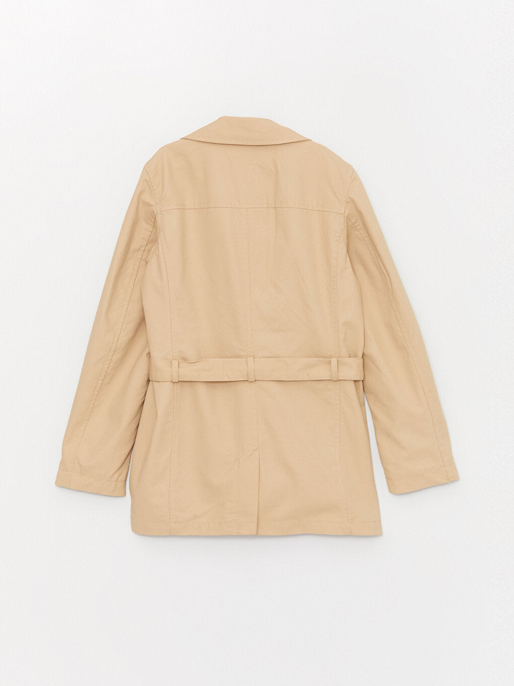 Shirt Collar Boy Trench Coat