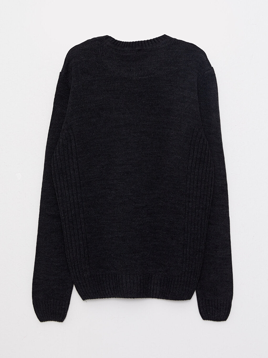 Crew Neck Long Sleeve Men's Knitwear Sweater