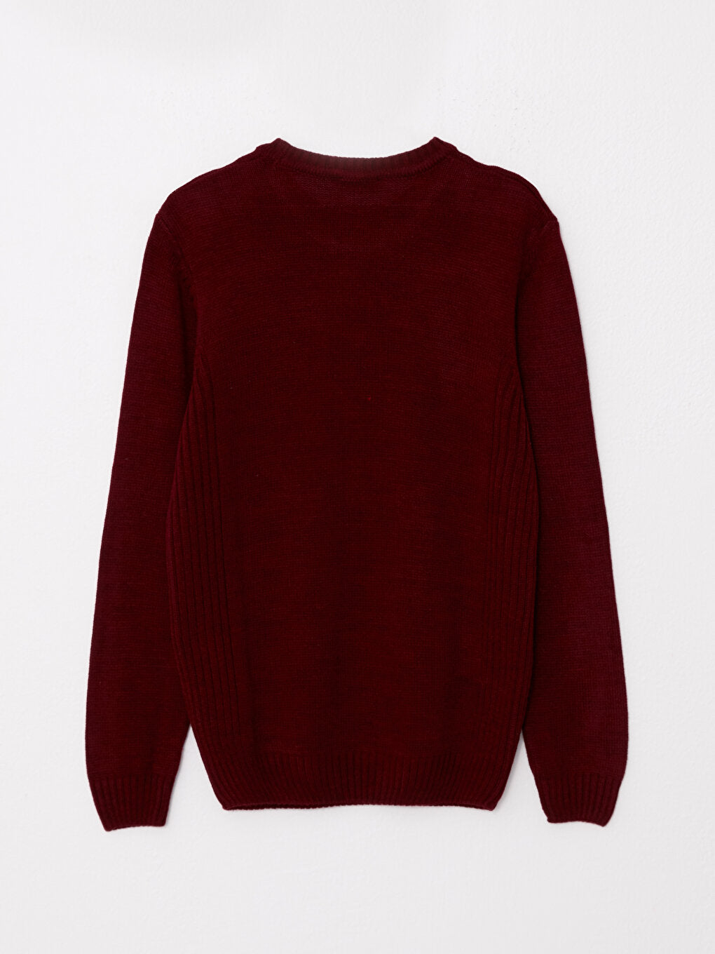 Crew Neck Long Sleeve Men's Knitwear Sweater