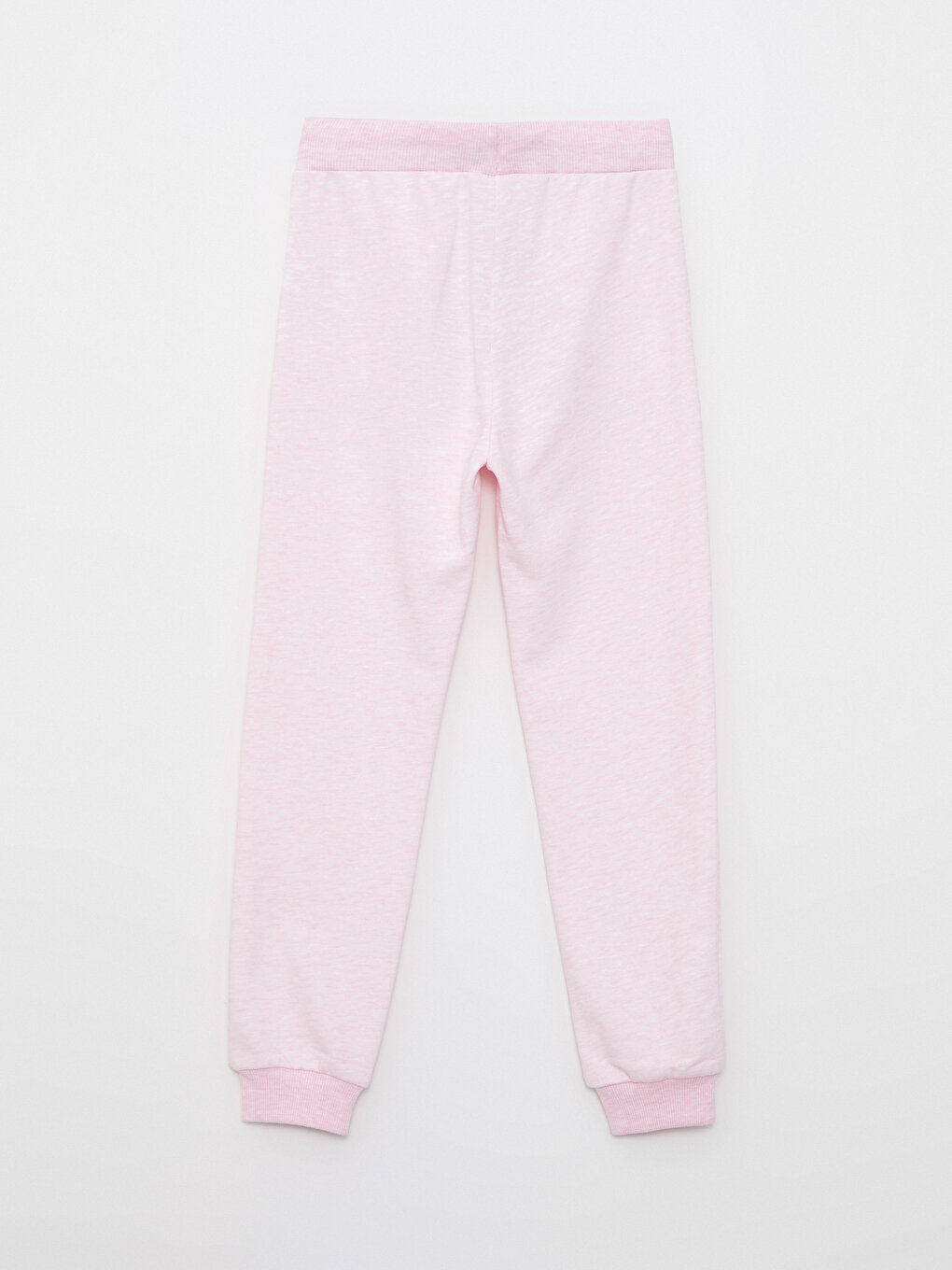 Basic Girl's Jogger Sweatpants with Elastic Waist