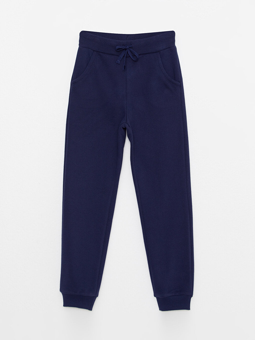 Basic Girl's Jogger Sweatpants with Elastic Waist