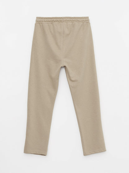 Basic Boys' Sweatpants with Elastic Waist