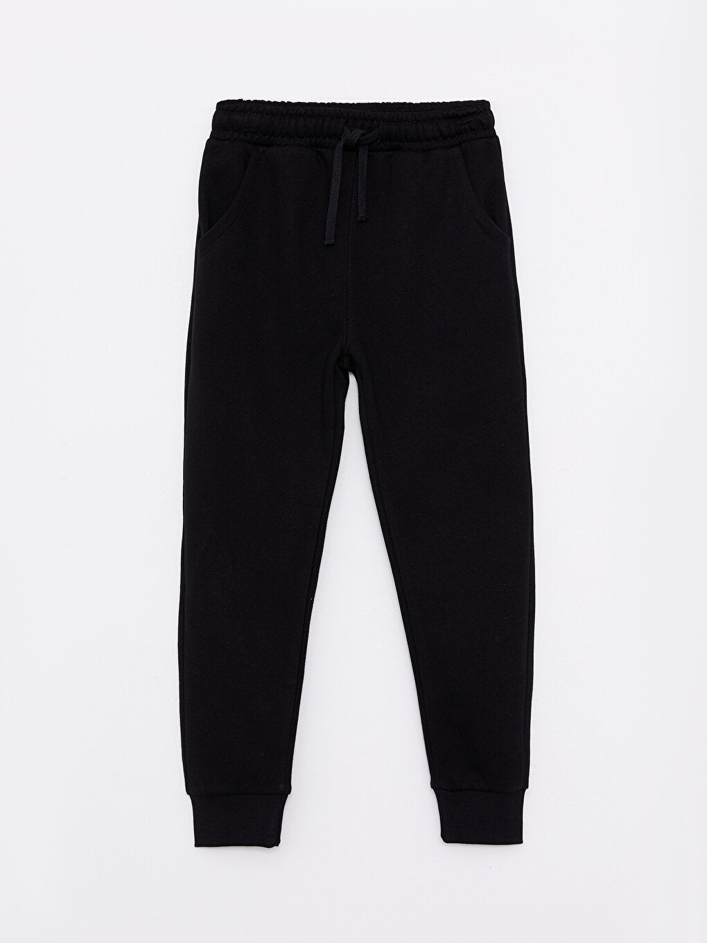 Basic Boy's Jogger Sweatpants with Elastic Waist