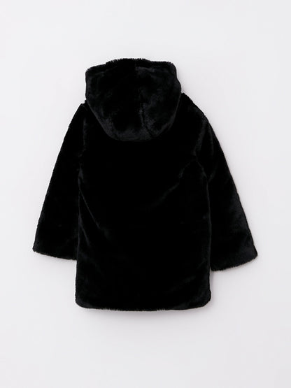 Hooded Girl's Coat