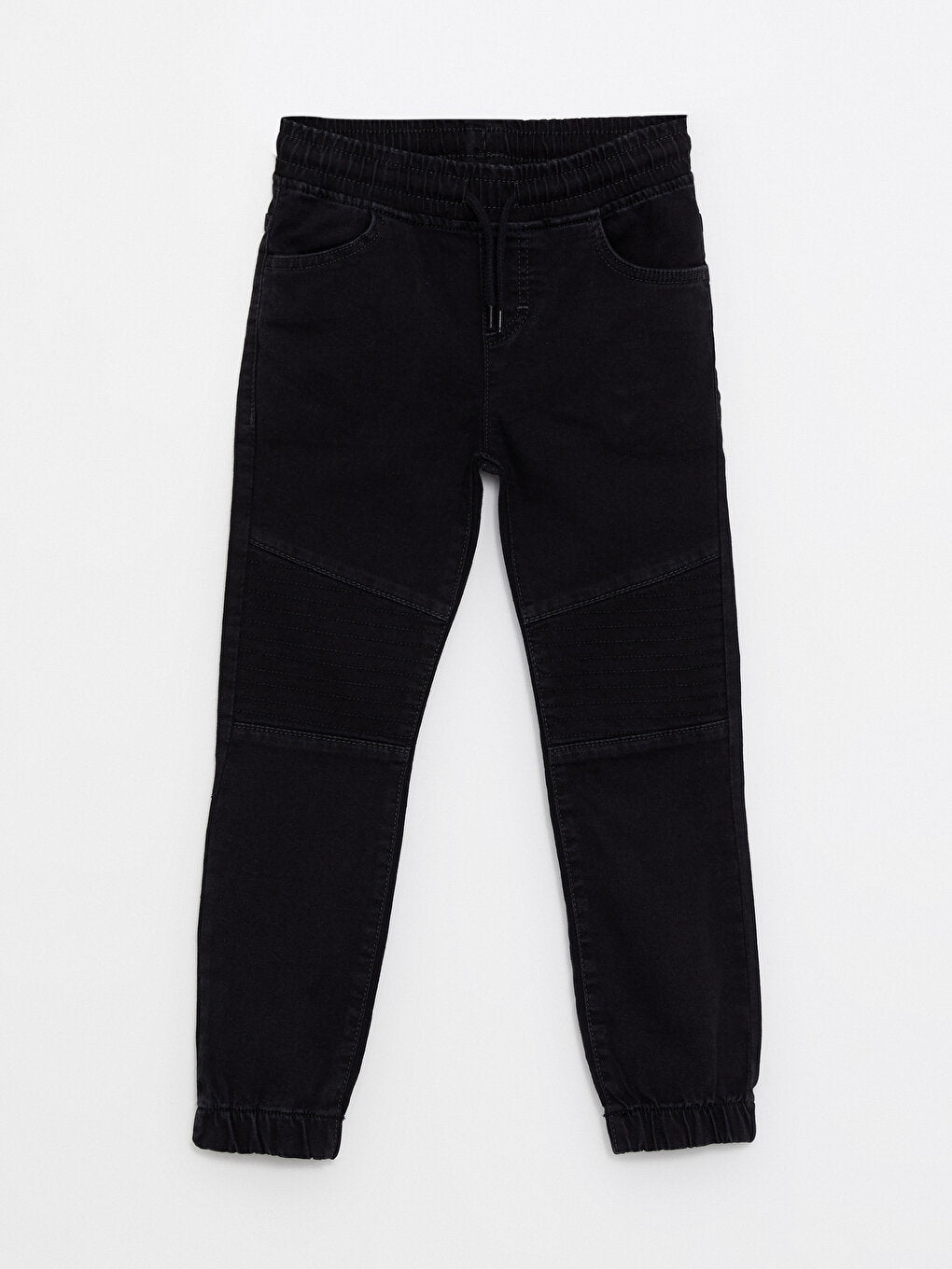 Slim Fit Boy's Jogger Jean Trousers with Elastic Waist