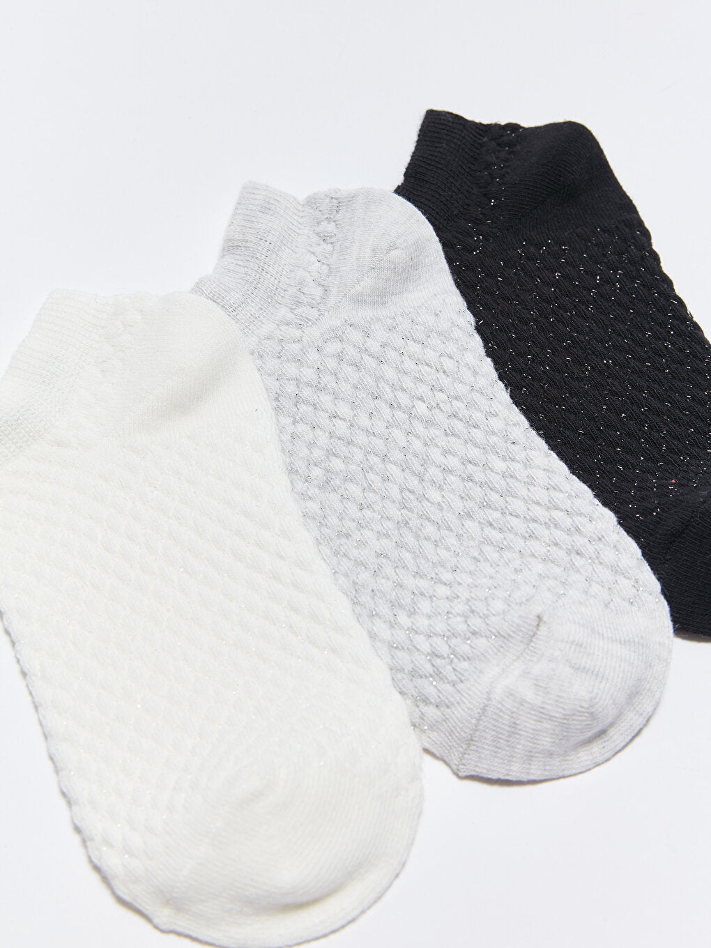 Patterned Women's Booties Socks Pack of 3