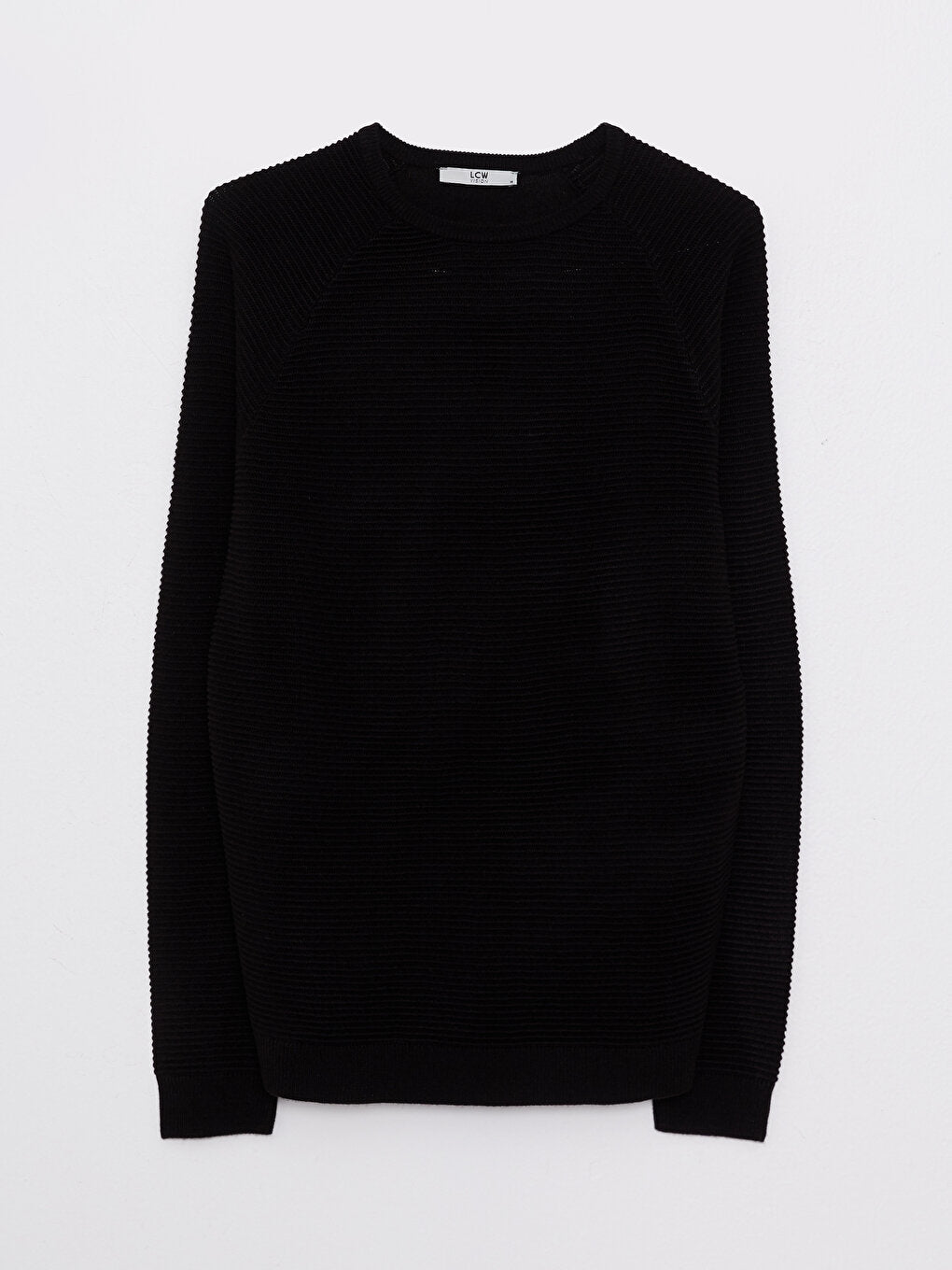 Crew Neck Long Sleeve Men's Knitwear Sweater