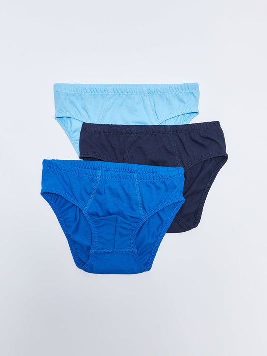 Basic Cotton Boy Panties 3-pack