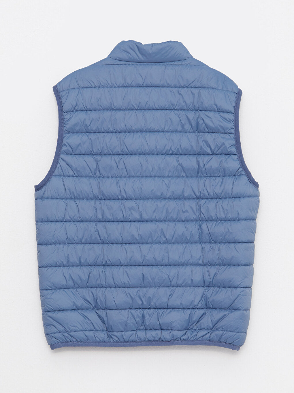 Standard Mold Stand Collar Men's Puffer Vest