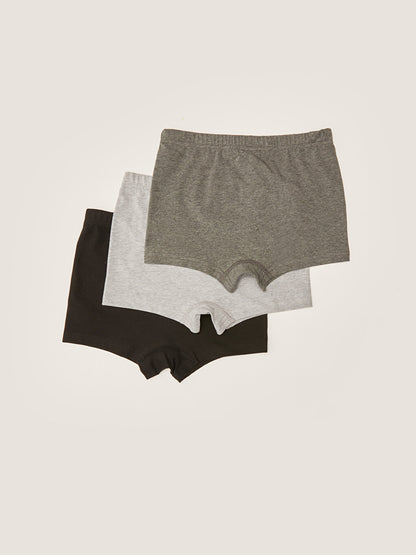 Basic Cotton Boys' Boxer 3-pack