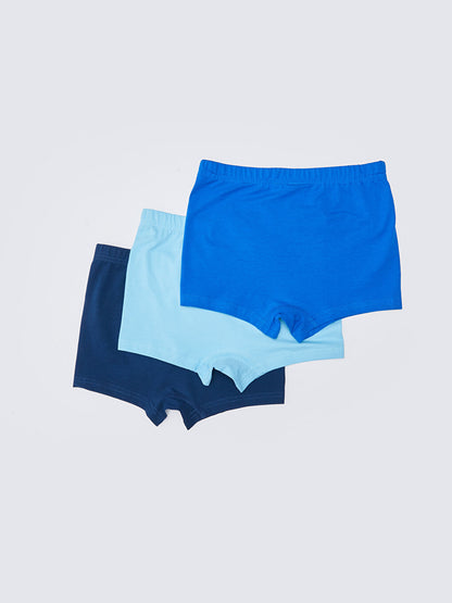 Basic Cotton Boys' Boxer 3-pack