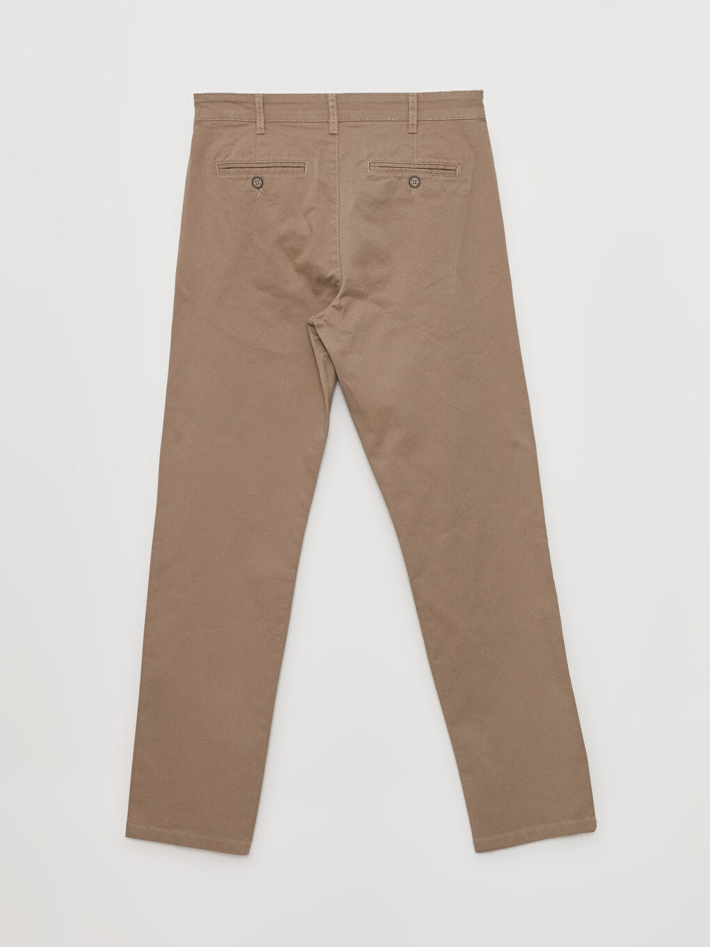 Slim Fit Gabardine Men's Chino Trousers