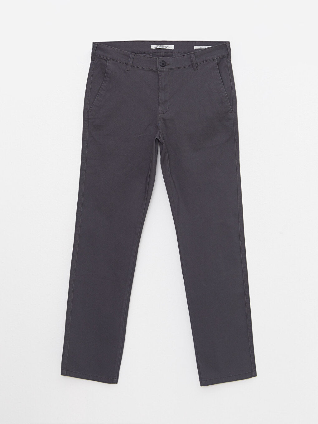 Slim Fit Gabardine Men's Chino Trousers