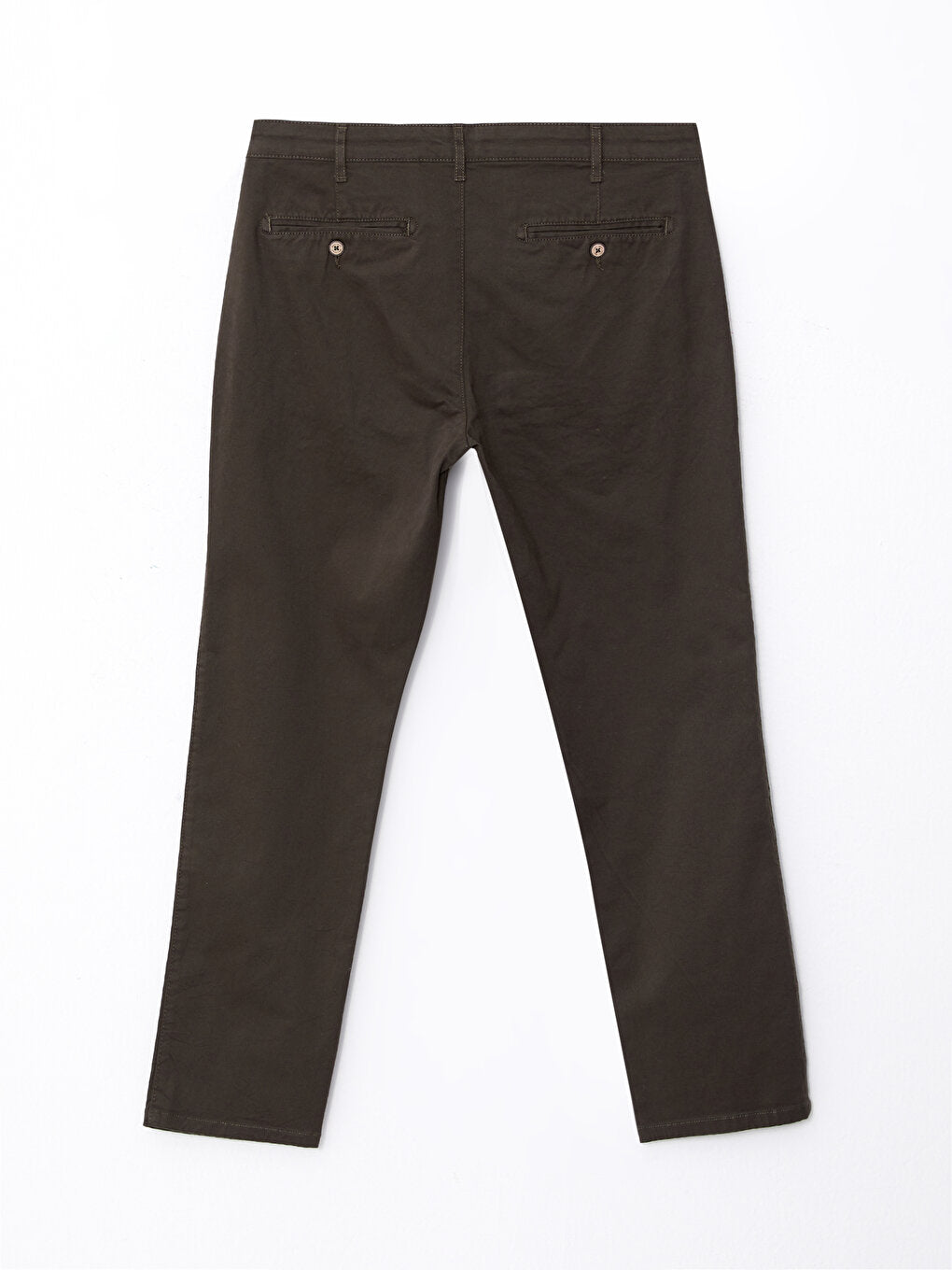 Slim Fit Gabardine Men's Chino Trousers