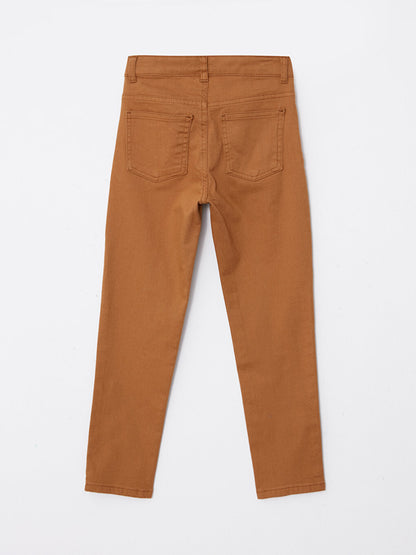 Super Skinny Fit Basic Gabardine Boy's Trousers