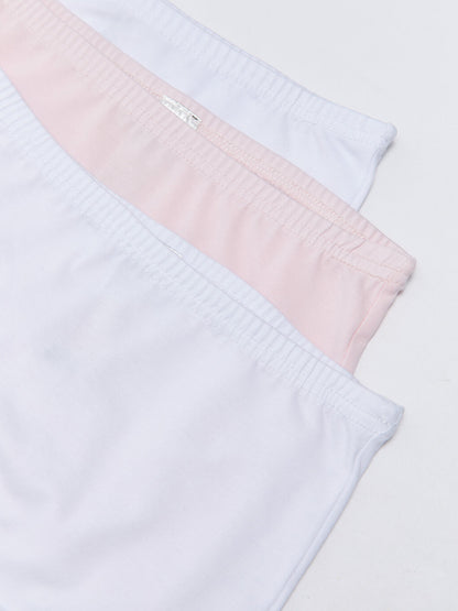 Basic Cotton Girl's Boxer 3-pack