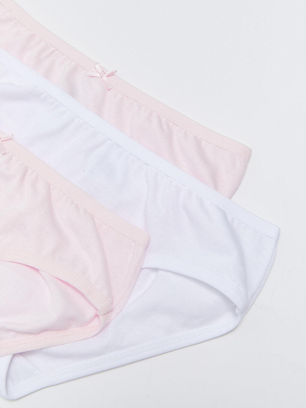 Basic Cotton Girl's Panties 3-Piece