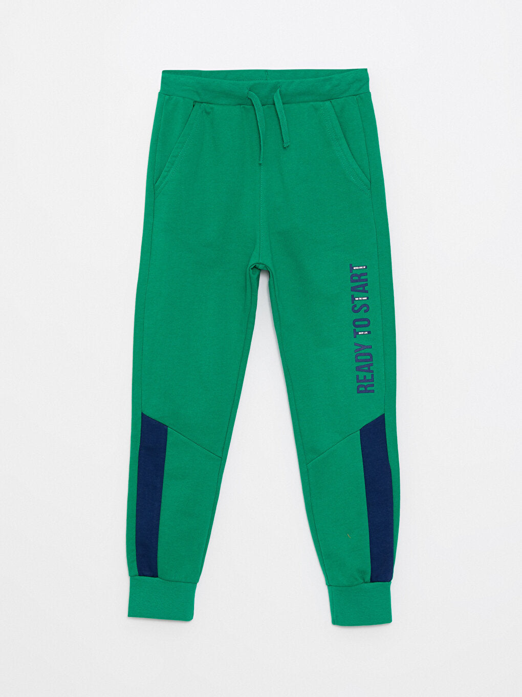 Printed Boys' Jogger Sweatpants with Elastic Waist