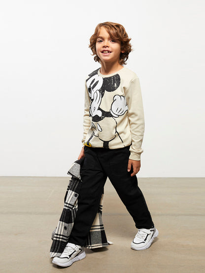 Basic Gabardine Boy's Trousers