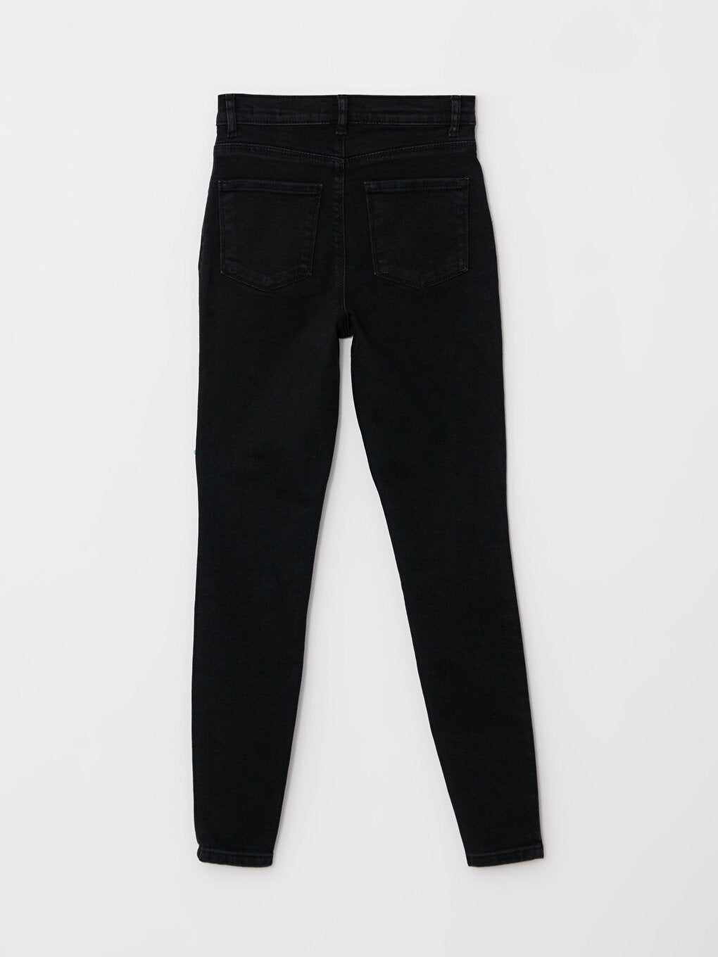 High Waist Super Skinny Fit Straight Pocket Detailed Women's Rodeo Jean Trousers