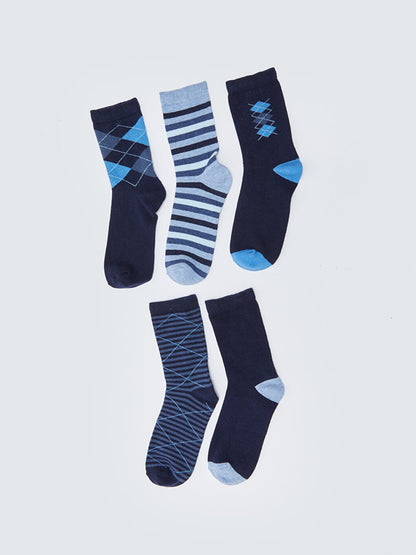 Patterned Boy Socks Pack of 5