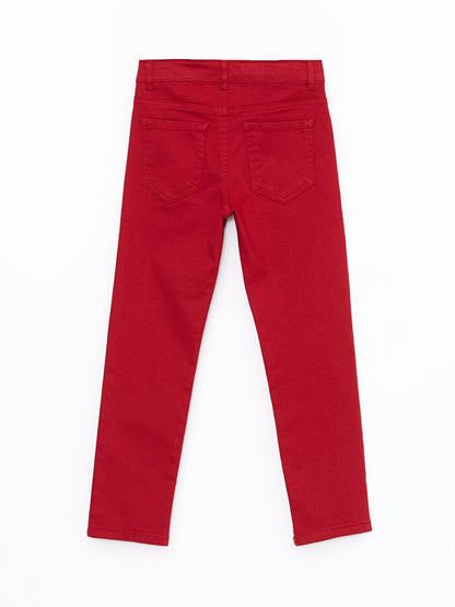 Basic Gabardine Boy's Trousers