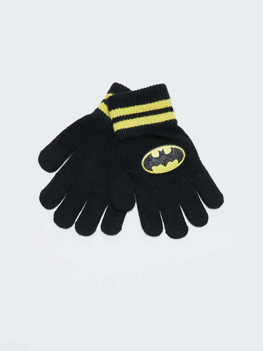 Batman Licensed Boy's Knitwear Gloves