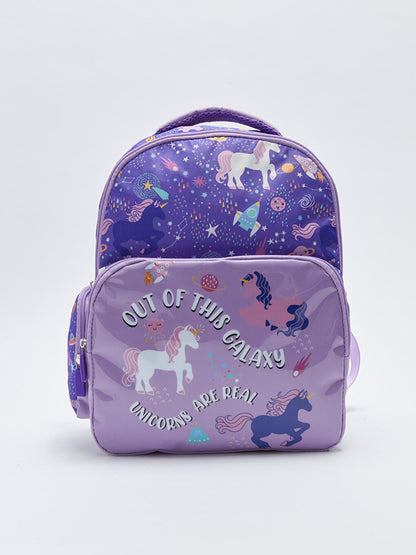 Printed Girl's Backpack