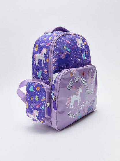 Printed Girl's Backpack