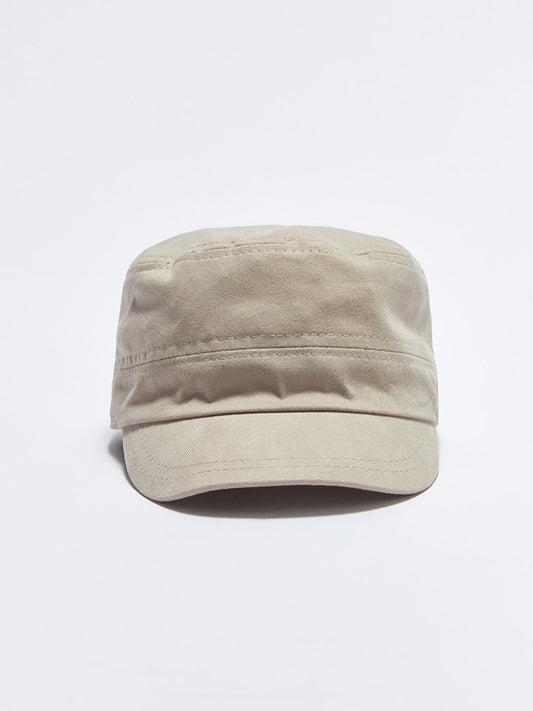 Cotton Plain Men's Cap Hat