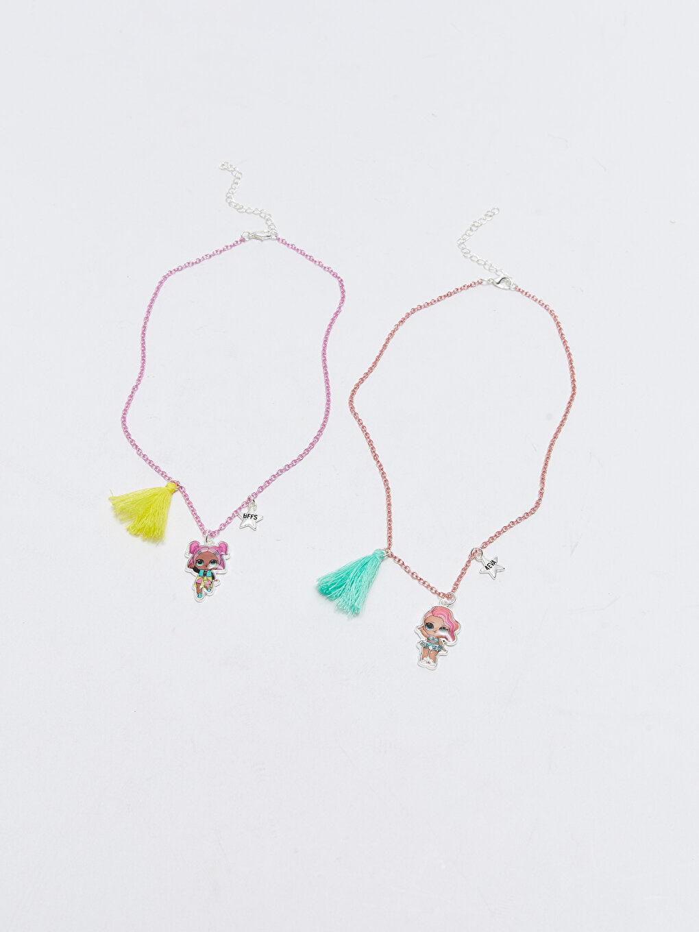 Lol Licensed Girl's BFF Necklace 2 pcs