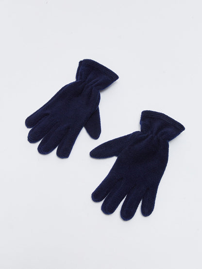 Plain Fleece Boys' Gloves