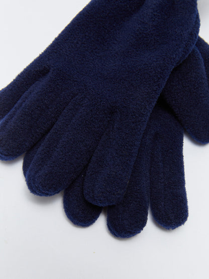 Plain Fleece Boys' Gloves