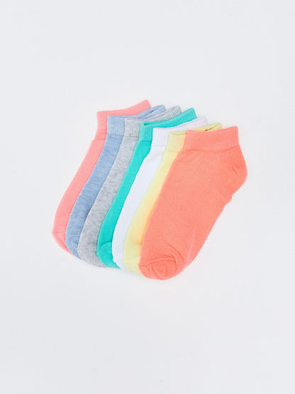 Basic Girl's Booties Socks 7-pack