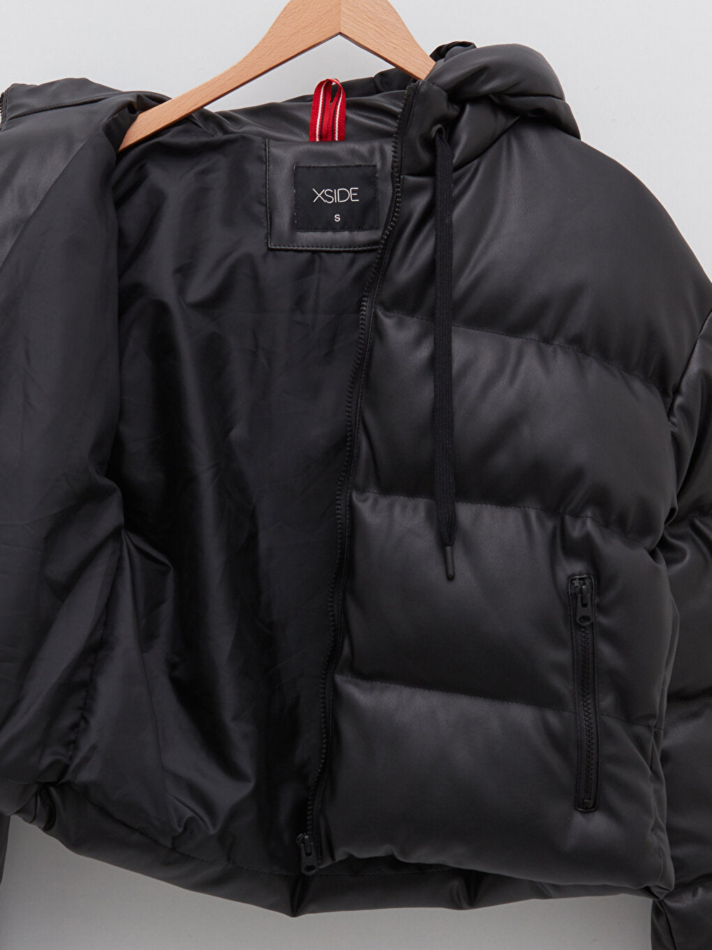 Women's Hooded Plain Puffer Coat