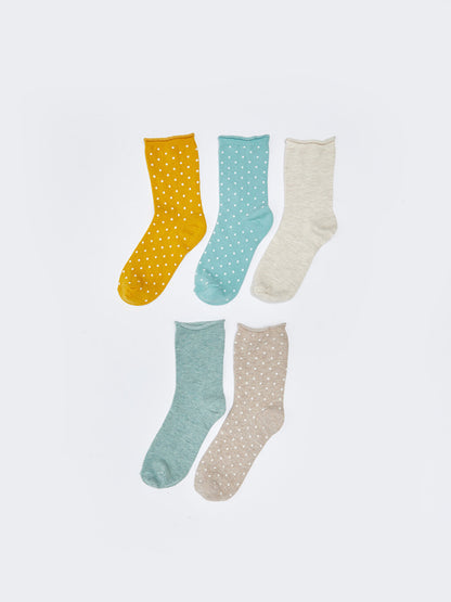 Patterned Women's Socks Pack of 5