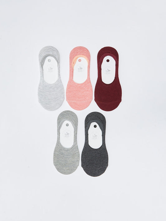 Women's Flat Ballerina Socks Pack of 5