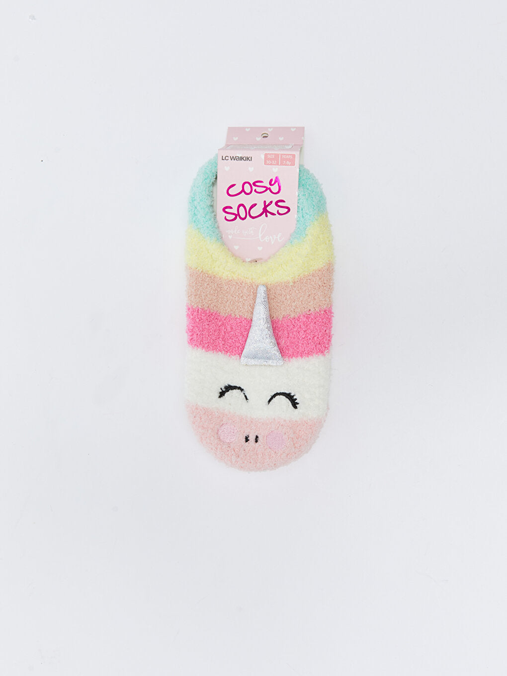 Embroidered Girl's Home Socks